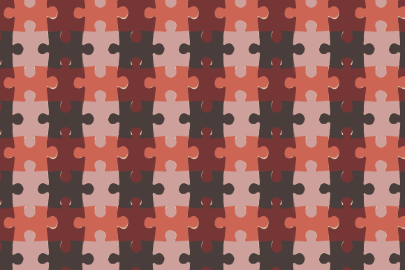 Creative Puzzle Pattern Design