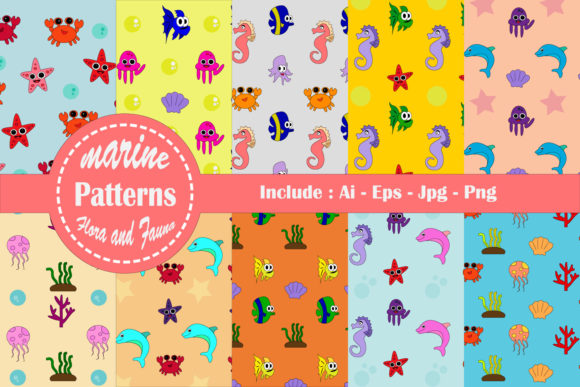 Dive into the Deep: Using Marine Flora and Fauna Digital Paper for Stunning Wallpapers, Book Covers, and Posters