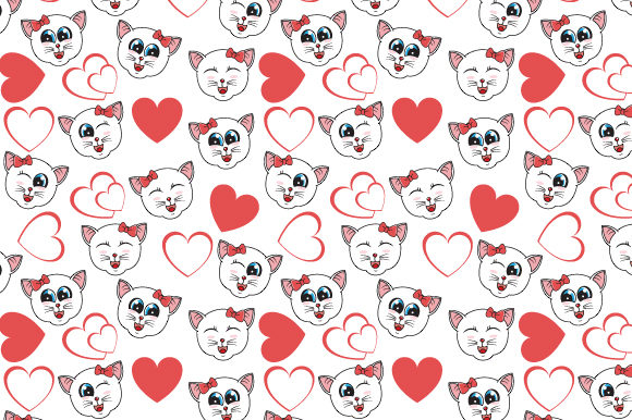 Exploring the White Cat Seamless Pattern: Design, Formats, and Creative Applications