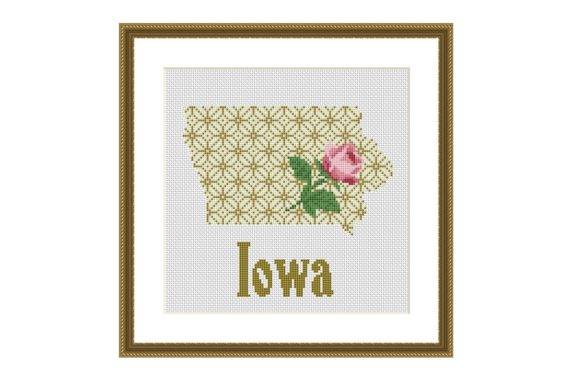 Iowa Map Silhouette Cross Stitch Pattern: A Complete Guide for Beginners and Experts