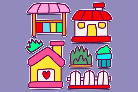Kawaii Cartoon Doodle Sticker Design: A Creative Language for Modern Expression