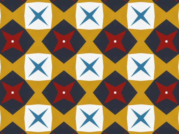 Yellow Ornament Pattern: A Design Element That Bridges Tradition and Modernity